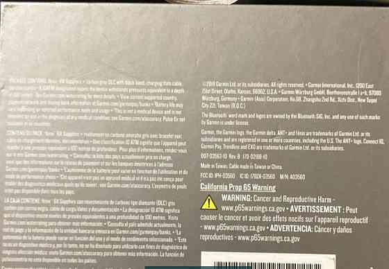 Смарт -Часы Годинник Garmin Fenix 6x Sapphire в кольорі Carbon Gray Київ
