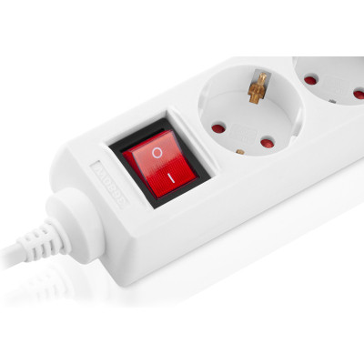 Сетевой фильтр питания REAL-EL RS-6 Protect M 5m, white (EL122300035) Винница - изображение 4