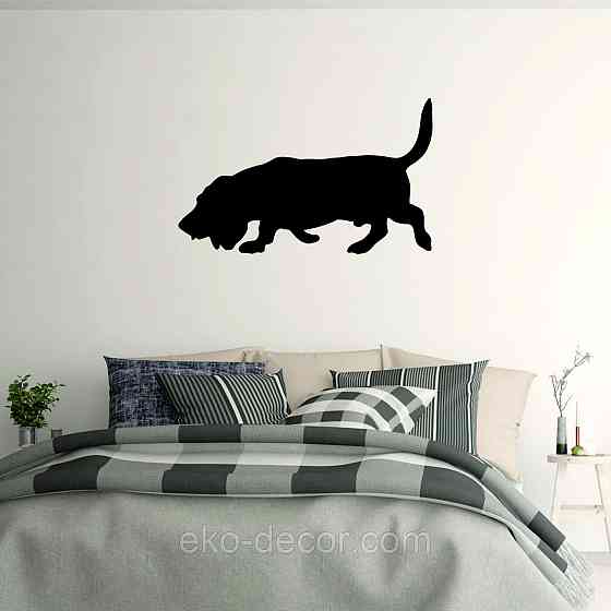 Декоративное настенное Панно «Бигль», Декор на стену Киев