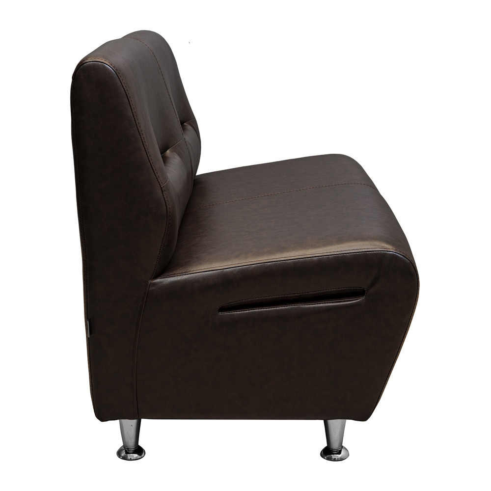 Диван Смарт комплектація Подвійний оббивка Прайм Екс Еспресо Дніпро - фото 3