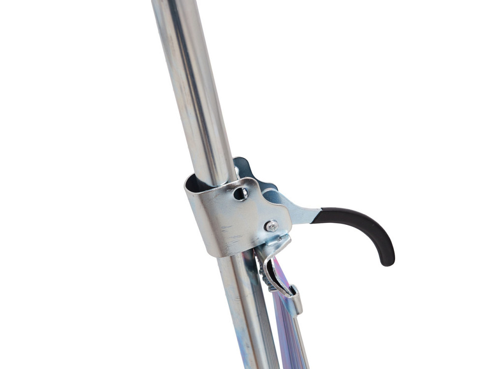 Граблі для листя розсувні (віяло) "GEKO" металеві з металевою ручкою Киев - изображение 6