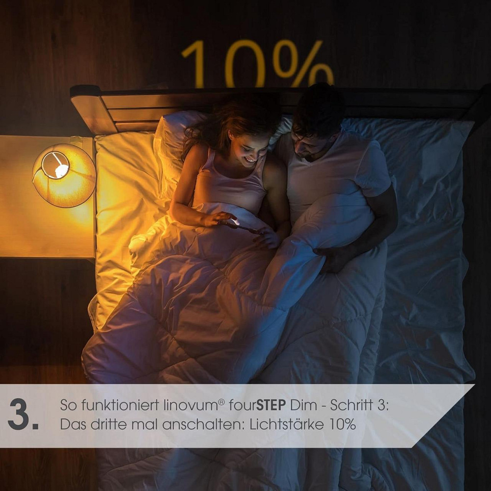 Світлодіодна лампа Едісона E14 4W Linovum з 3 режимами освітлення Дніпро - фото 5