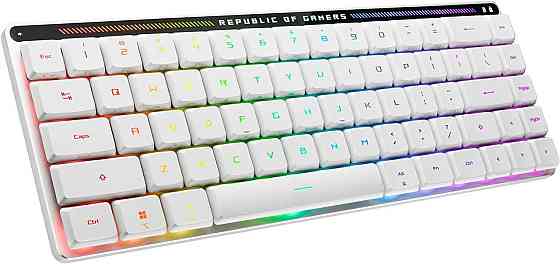 Клавіатура бездротова Asus ROG Falchion RGB WL BT White (90MP03EC-BKMA10) ( 15180 ) Харьков