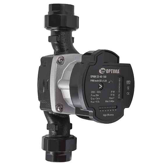 Насос циркуляционный энергосберегающий Optima PRIME UPMH 25-40AUTO 180мм + гайки (000027868) Киев