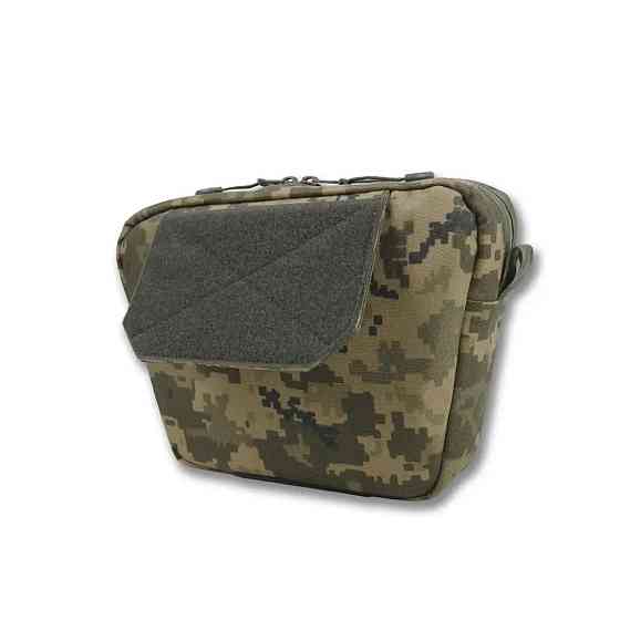 Сумка-напашник M Kiborg GU Cordura Pixel. Сумка напашник пиксель с велкро панелью Киев