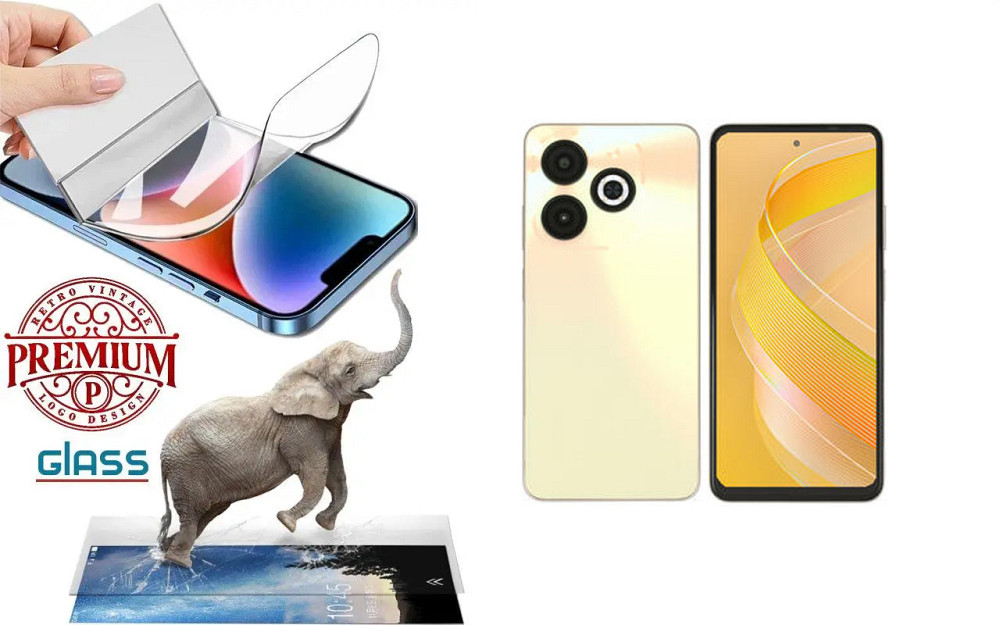 Полиуретановая пленка Infinix Smart 8, Smart 8 Plus, Premium, толщина 0,2 мм Киев - изображение 1