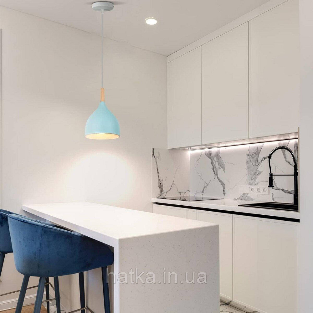 Люстра подвесная Sirius B N5655/1H BK+BLUE Киев - изображение 3