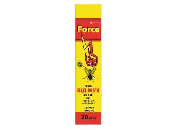 Гель-шприць від мух та ос 20мл (2805) ТМ FORCE Київ