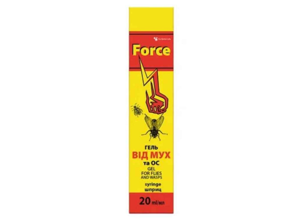 Гель-шприц от мух и ос 20мл (2805) ТМ FORCE Киев - изображение 1