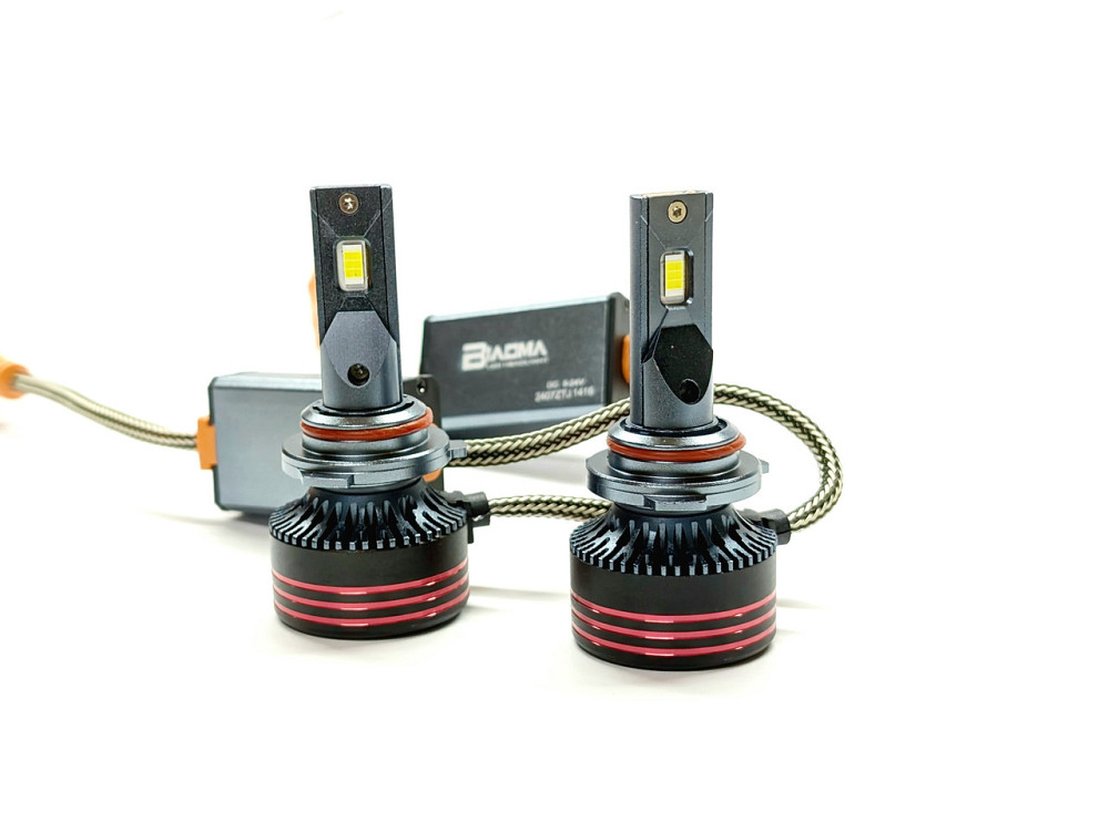 Комплект светодиодных ламп M8 PRO HB3 9005 (P20d) 55W Canbus 6000K 12000Lm 12/24V Харьков - изображение 1