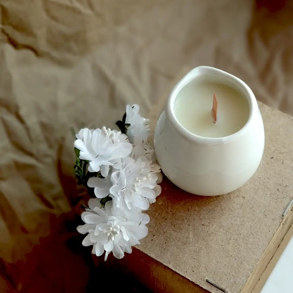 Масажна спа-свічка Апельсин і Базилік PURITY 90 мл Київ - фото 2