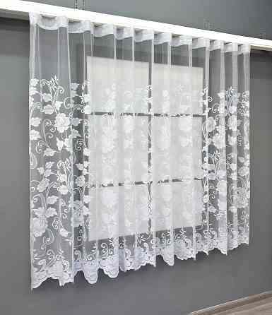 Тюль VR-Textil 691т Жаккард Белый 300х160 см (40-360) Киев