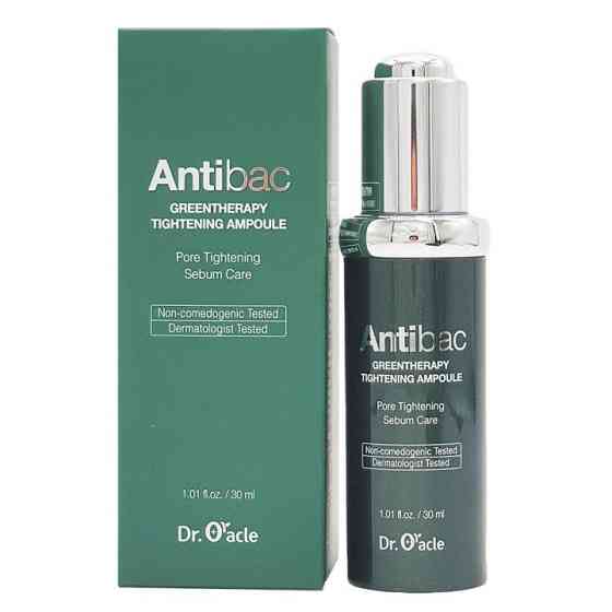 Заспокійлива сироватка для проблемної шкіри Antibac Green Therapy Tightening Ampoule Dr. Oracle 30 мл Вінниця