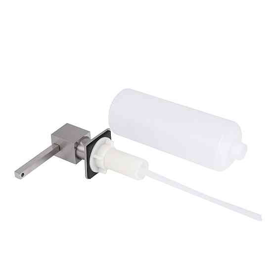 Дозатор для моющего средства Lidz LK117 квадратный Brushed Steel (LDLK117BRU46399) Киев