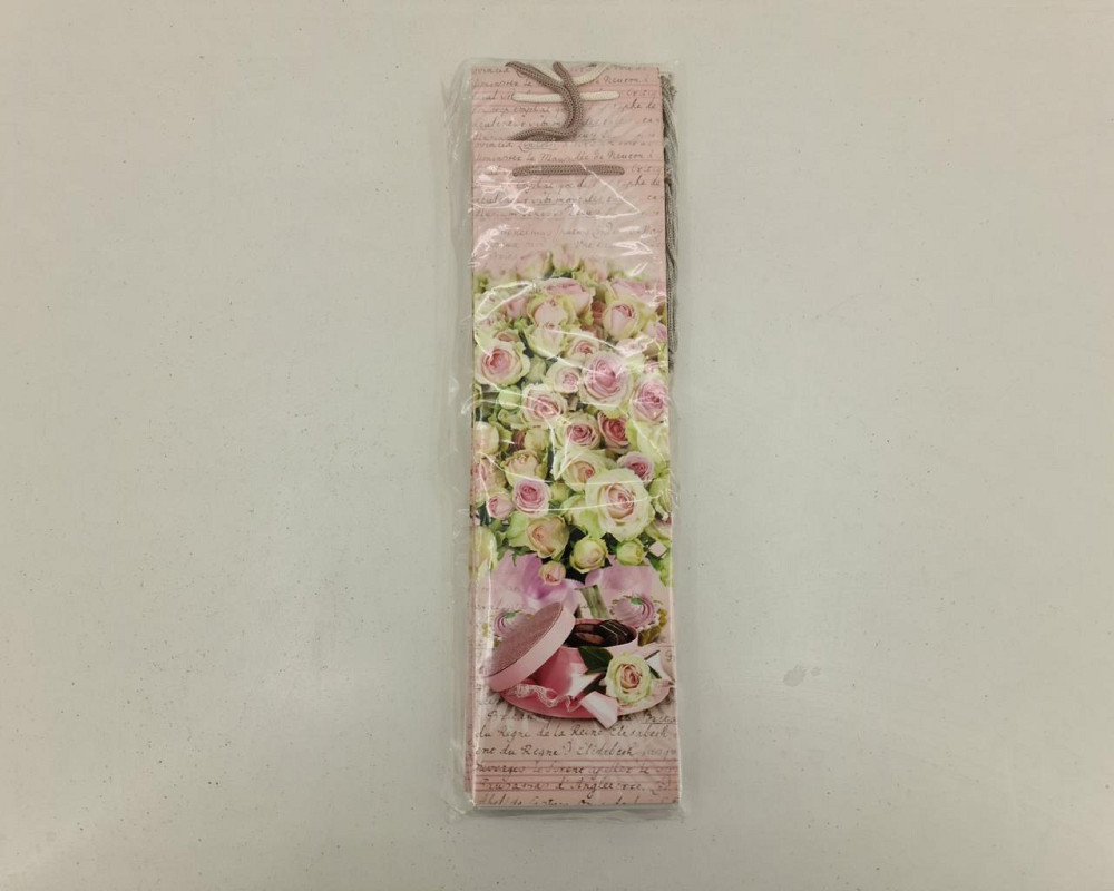 Пакет бумажный подарочный под бутылку  12/9/36(артBUT-79) (12 шт) Харьков - изображение 4