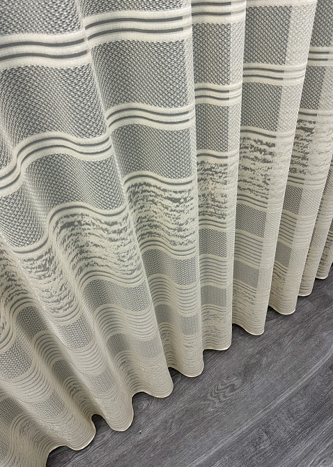 Тюль жаккард 