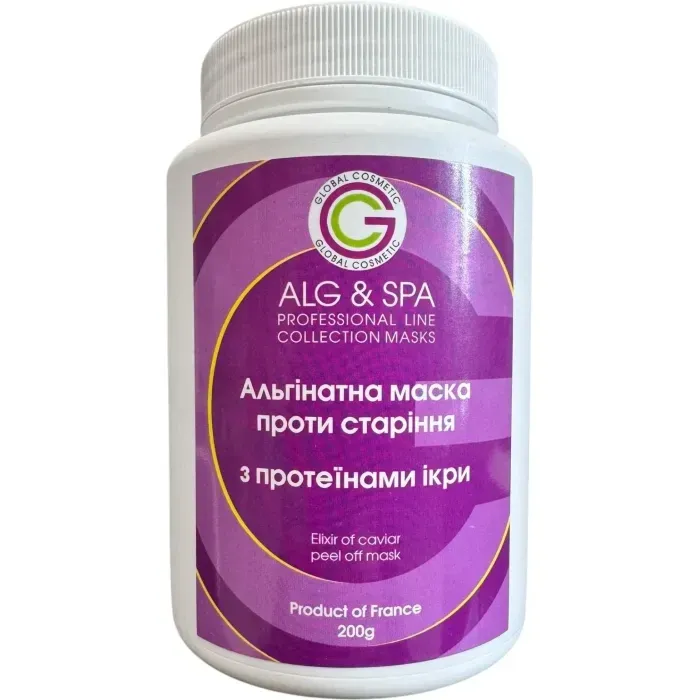 Альгінатна маска проти старіння шкіри обличчя з протеїнами Ікри Elixir of Caviar Peel off Mask ALG & SPA, 500г Дніпро - фото 1