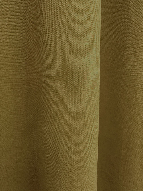 Комплект готових штор VR-Textil Мікровелюр Petek № 1503ш Гірчичний 150х270 см 2 шт (33-1261) Київ - фото 16