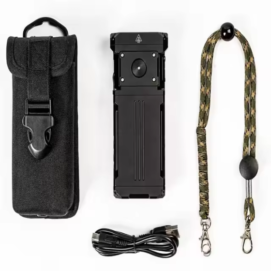 Ліхтар велофара Wuben X1 120000лм 303м 220 год 4800 мА·год з охолодженням (7 режимів) Чорний Вінниця