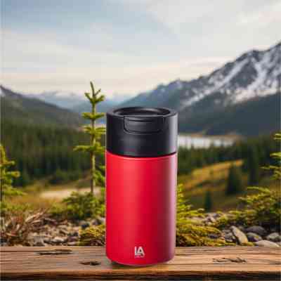 Термокружка Line Art Bogota 450 мл червоний (60023122LA-02) Вінниця