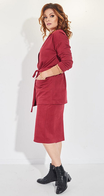 Замшевий костюм (46) Київ - фото 2