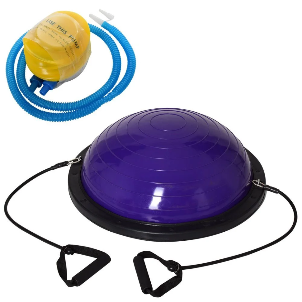 Балансировочная платформа с эспандером Bambi MS 2609-3 диаметр 60 см Винница - изображение 1