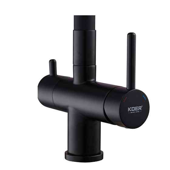 Кухонний змішувач KOER KB-72002-05 з силіконовим виливом та виходом для питної води (KR3384) Харків