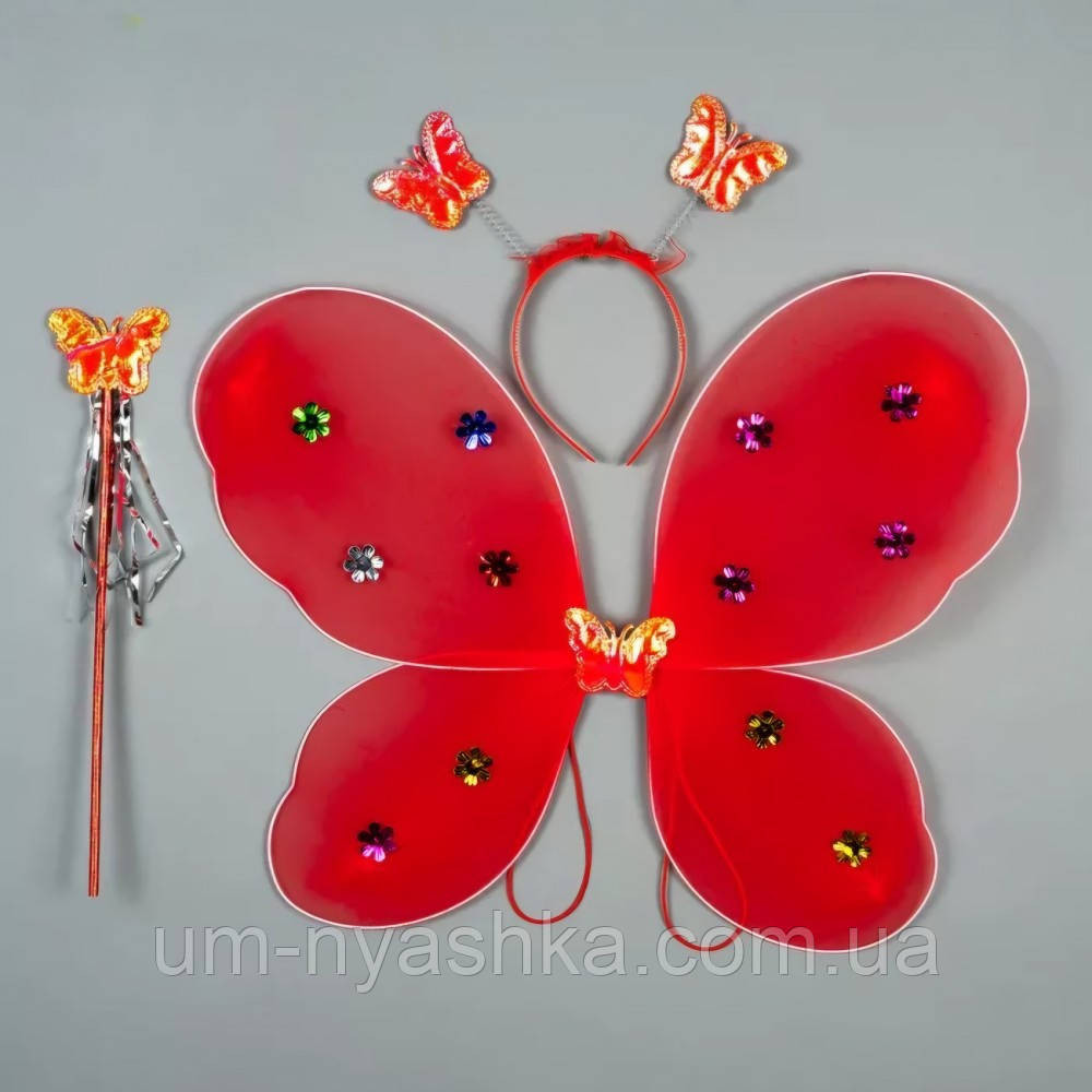 Крила Метелика Комплект метелика крила + обруч + чарівна паличка Кривий Ріг - фото 1