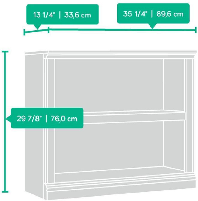 Книжковий стелаж "Ремарк" капучино Миколаїв - фото 5
