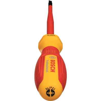 Отвертка Bosch Professional, SL/PZ1x100мм, VDE (1.600.A02.ND6) Винница
