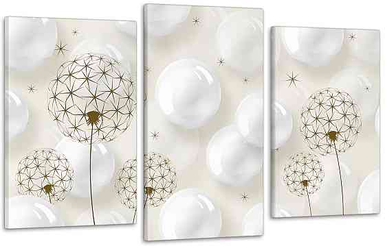 Модульна картина Квіти Абстракція Art-12_3 Київ