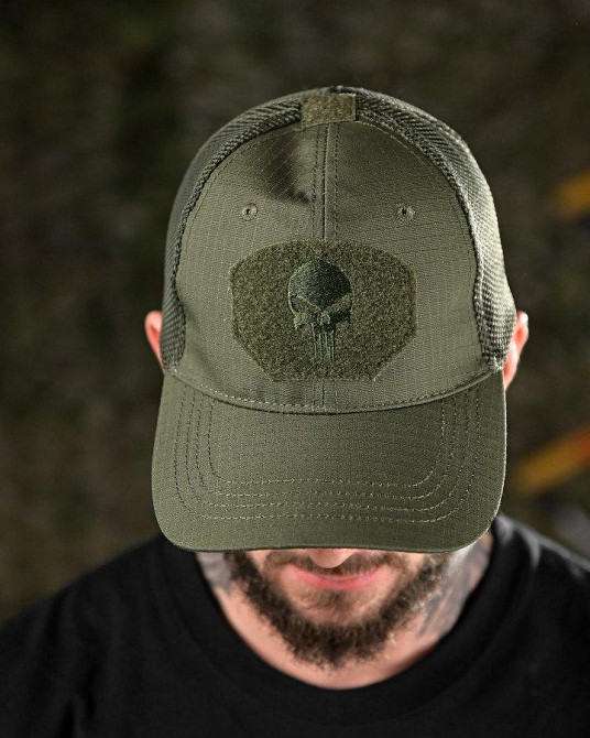 Тактична бейсболка chastener oliva Одеса - фото 2