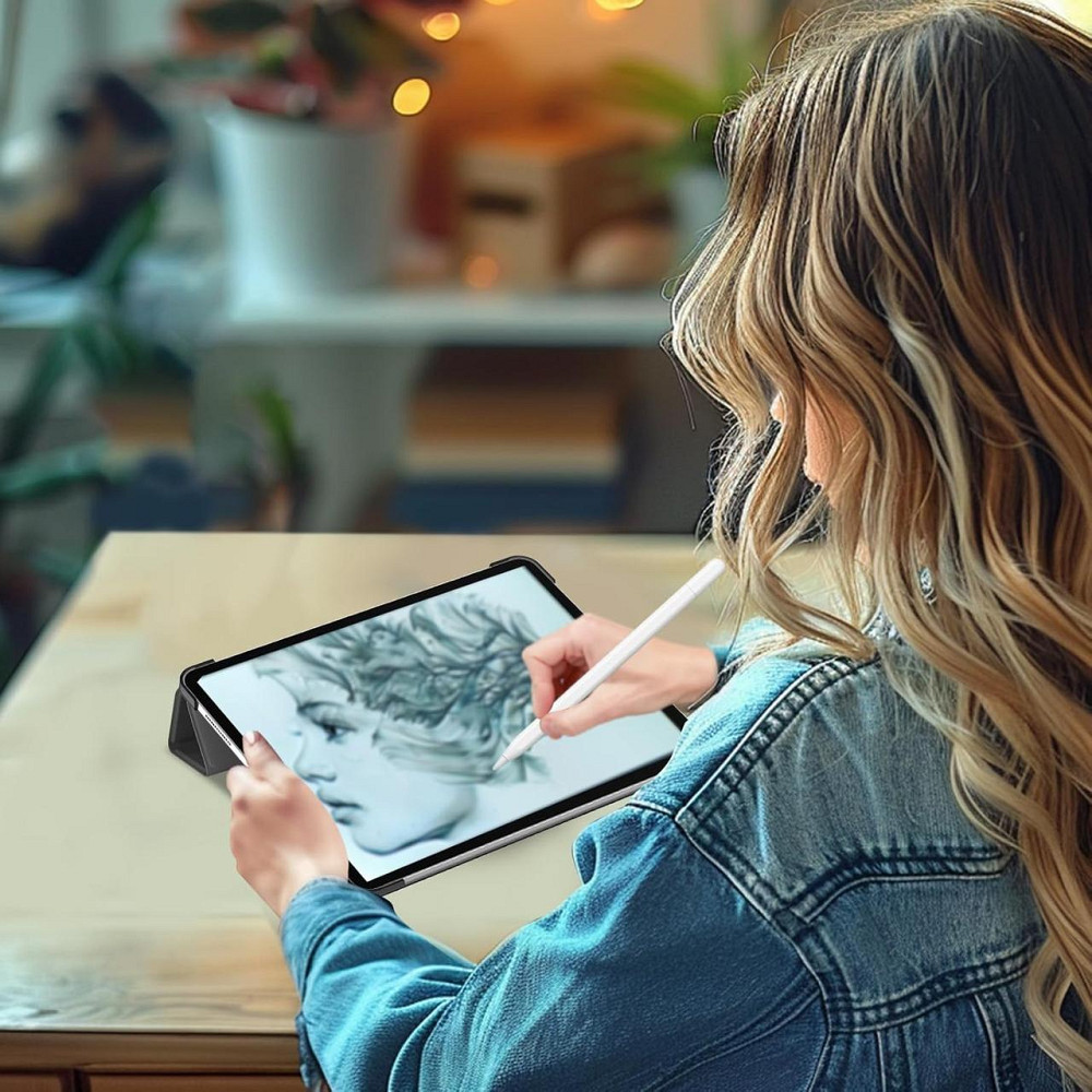 Чохол ProCase для iPad Pro 11″ (M5/M4) 2025/2024 легкий тонкий захисний Smart Case чорний Київ - фото 7