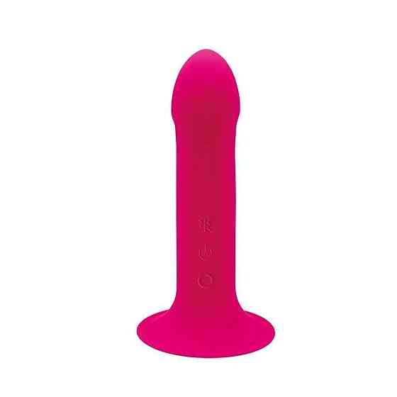 Двошаровий ділдо з вібрацією Adrien Lastic Hitsens 2 Pink, відмінно для страпона, макс діаметр 4 см, Sex Aura Київ