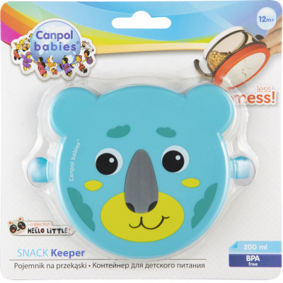 Контейнер для зберігання продуктів Canpol babies Hello Little Бірюзовий 200 мл (51/008_tur) Вінниця - фото 5