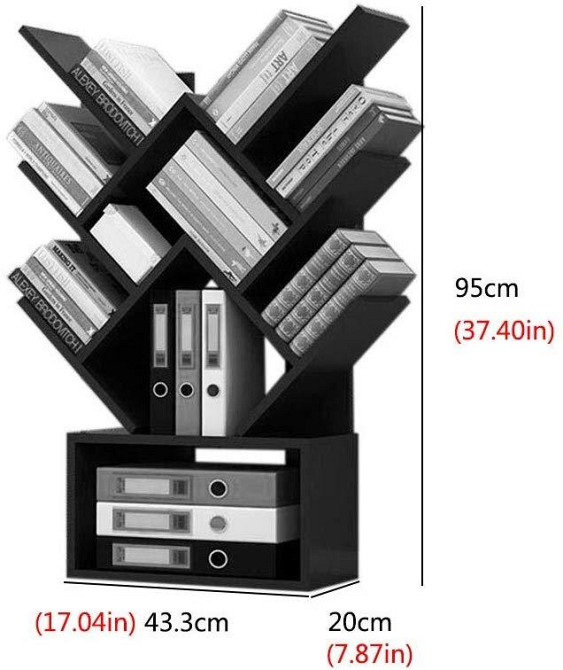 Книжковий стелаж "Рембрант 2" ваніль Миколаїв - фото 3