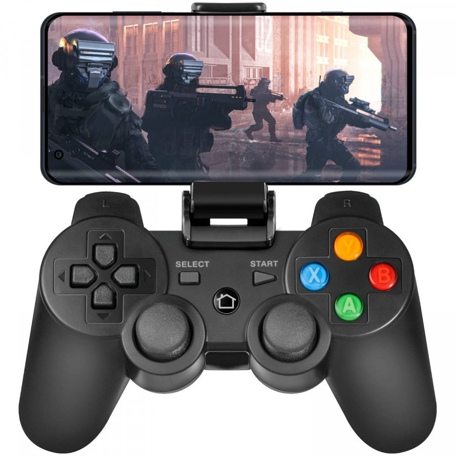 Бездротовий акумуляторний геймпад Defender Crusher із холдером PC PS3 Android (17 кнопок) Київ - фото 5