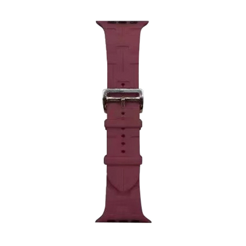 Ремінець для годинника Apple Watch Hermès 38/40/41mm 5.Wine Red Киев - изображение 1