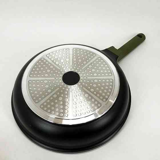 Зручна сковорода для дому, Нова алюмінієва сковорода антипригарна з високими бортами MH-36 Івано-Франківськ