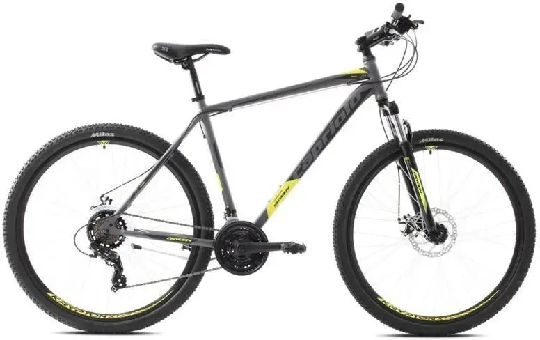 Велосипед Rower górski Capriolo OXYGEN 29"/21HT żółto-szary Київ - фото 1
