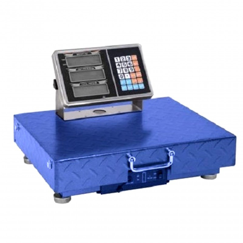 Электронные товарные весы DOMOTEC ACS до 350 кг, платформа 40×45 см, подсветка дисплея, 5276 Одесса - изображение 1