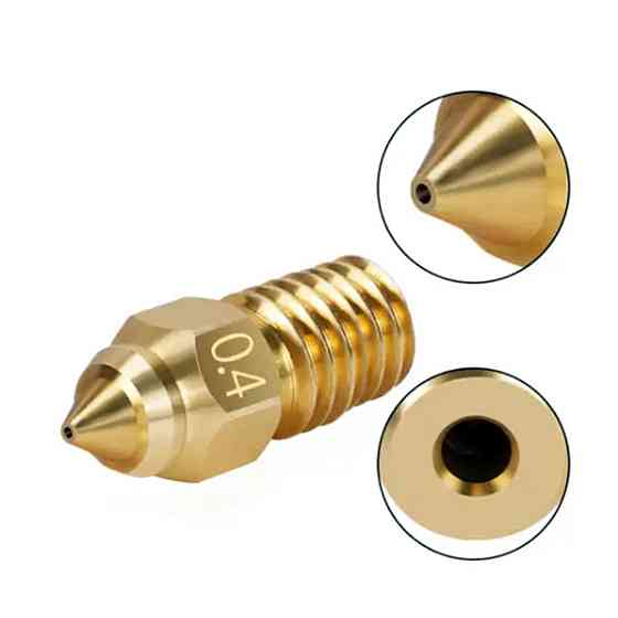 Высококачественные латунные сопла OLOEY 0,4 мм для Ender-3 V3 SE, Ender-5 S1, Ender-7 Киев