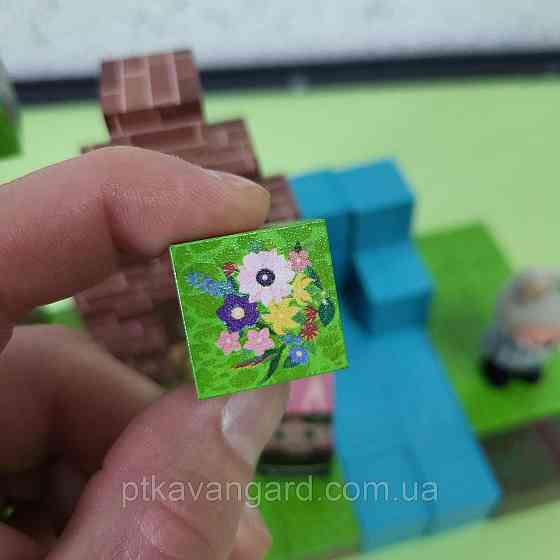 Магнітний конструктор Лабубу 76 деталей BZ 94-3 ПОДВІЙНИЙ МАГНІТ Хмельницький