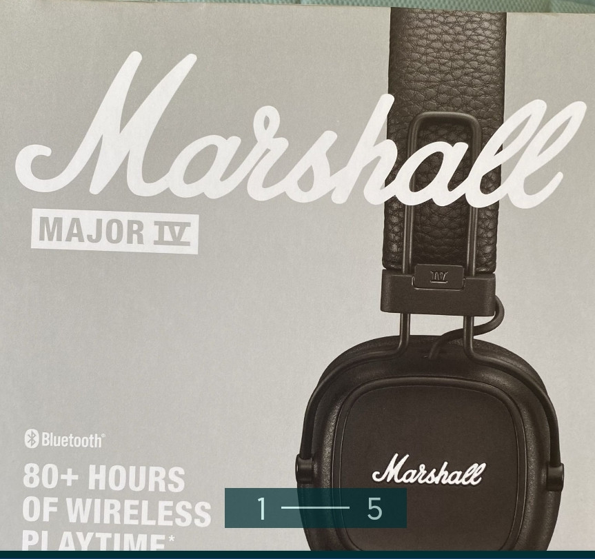 Наушники: Marshall Major 4 New. Харків - фото 1