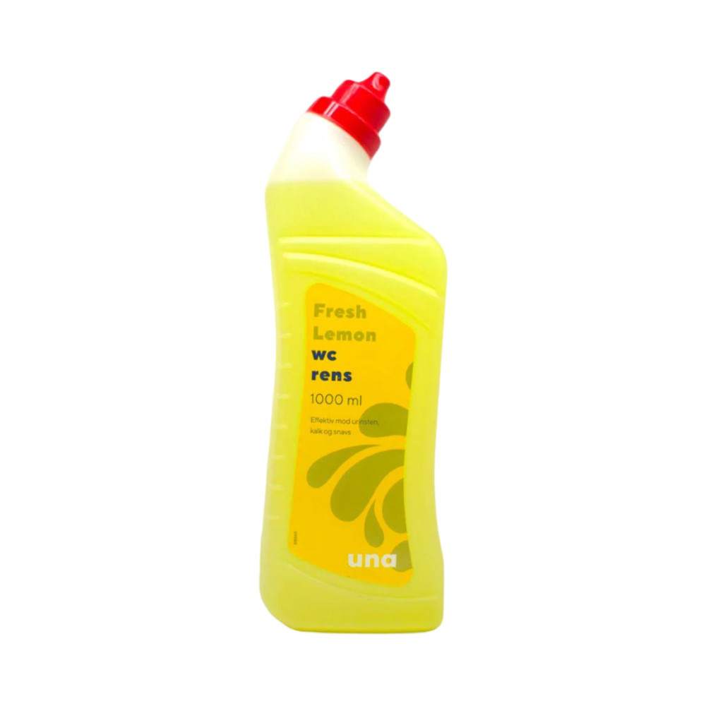 Гель для чищення унітазу Una Fresh Lemon 1 л Виноградов - изображение 1