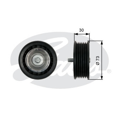 Ролик натягувача ременя Gates T36435 Вінниця - фото 1