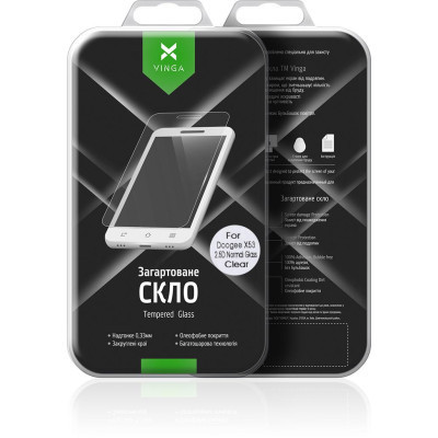 Скло захисне Vinga для Doogee X53 (VTPGS-DX53) Вінниця - фото 2