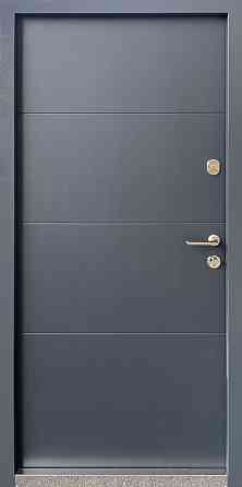Дверь уличная Форт-М модель ГАЛИЦИЯ МЕТАЛЛ/МДФ антрацит 860 Киев