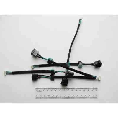 Роз&apos;єм живлення ноутбука з кабелем для Toshiba PJ067 (5.5mm x 2.5mm), 4-pin, 16 см Универсальный (A49022) Вінниця