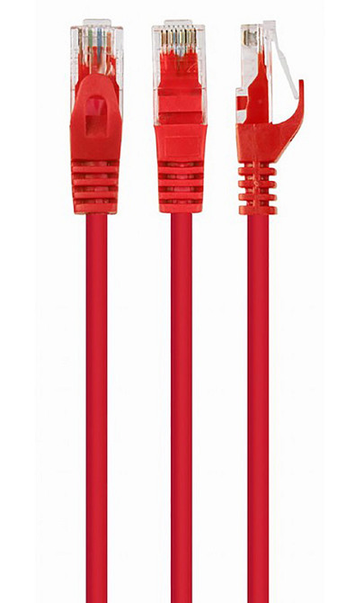 Патчкорд UTP Cat.5e ( 7м червоний ), CU Вінниця - фото 1